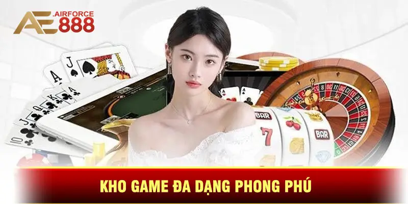 Kho Game Đa Dạng Phong Phú Với Các Tựa Game Hot Hit